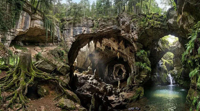 Synonyms for cave